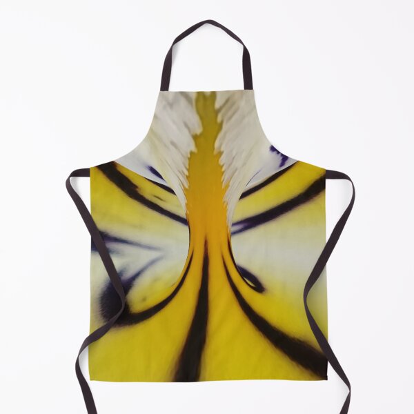 Aperçu de l'œuvre Abstract Floral Motion – Yellow Black Artistic Design créée et vendue par SilentBloomLab.