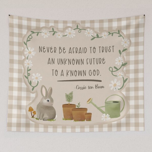 Item preview, Known God - Corrie ten Boom quote designed and sold by Willow & Grace Designs.