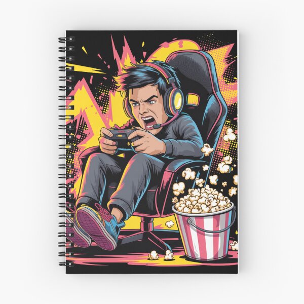 Item preview, Popcorn Gamer — Snack Hard, Play Harder V17 designed and sold by DarylWelsh2024.