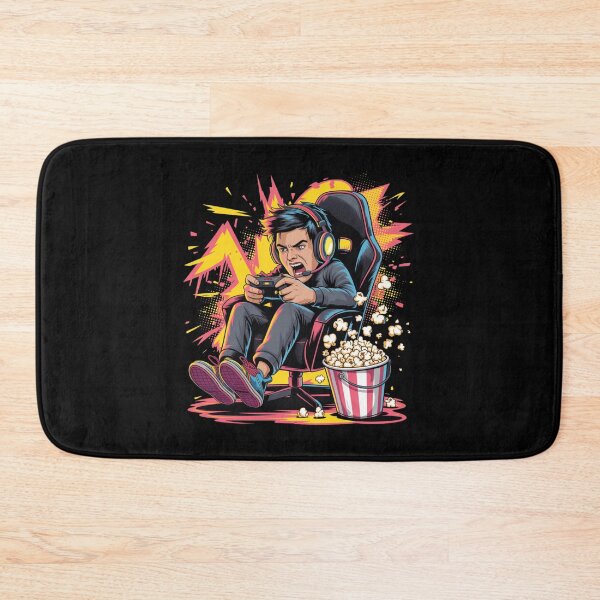 Item preview, Popcorn Gamer — Snack Hard, Play Harder V17 designed and sold by DarylWelsh2024.
