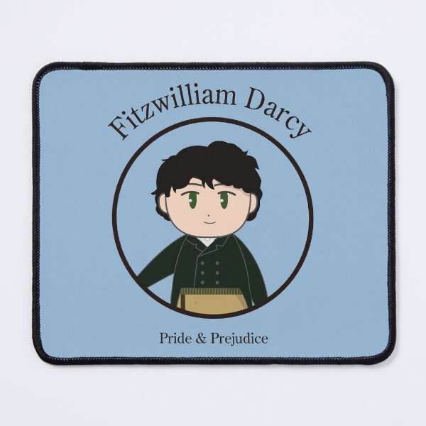 Item preview, Cute Pride and Prejudice Mr. Darcy Drawing designed and sold by MariOyama.