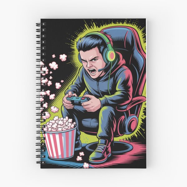 Item preview, Popcorn Gamer — Snack Hard, Play Harder V18 designed and sold by DarylWelsh2024.