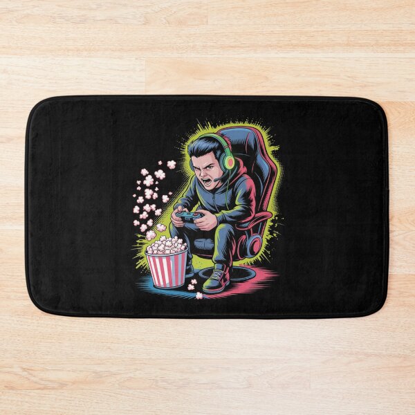 Item preview, Popcorn Gamer — Snack Hard, Play Harder V18 designed and sold by DarylWelsh2024.