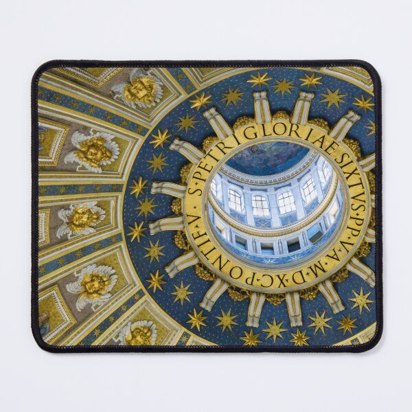 Item preview, St. Peter's Basilica Dome Interior Vatican Latin Inscription designed and sold by agathamourao.