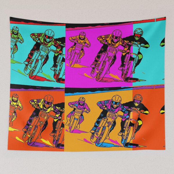 Item preview, The Race Is On - Motocross Racing designed and sold by NaturePrints.
