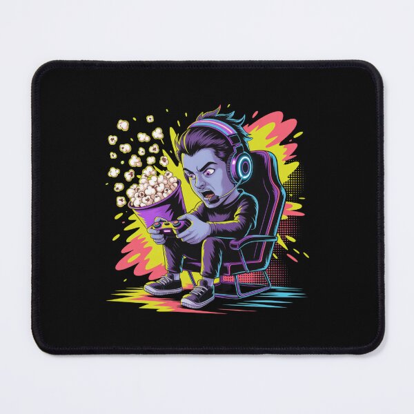 Item preview, Popcorn Gamer — Snack Hard, Play Harder V20 designed and sold by DarylWelsh2024.