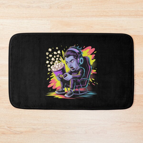 Item preview, Popcorn Gamer — Snack Hard, Play Harder V20 designed and sold by DarylWelsh2024.