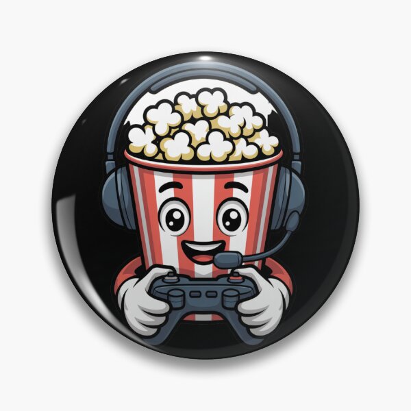 Item preview, Popcorn Gamer — Snack Hard, Play Harder V21 designed and sold by DarylWelsh2024.