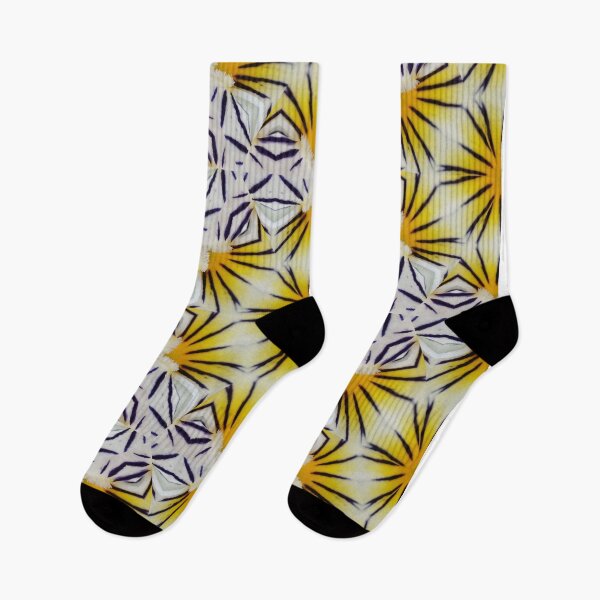 Item preview, Radiant Floral Pattern – Bold Yellow Abstract Design designed and sold by SilentBloomLab.