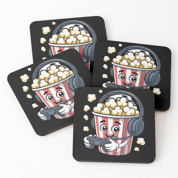 Item preview, Popcorn Gamer — Snack Hard, Play Harder V22 designed and sold by DarylWelsh2024.
