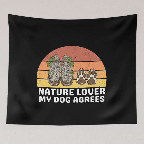 Item preview, Retro Nature Lover With Muddy Shoes and Paws  Hiking Dog Lover  designed and sold by waikibi ⭐⭐⭐⭐⭐.