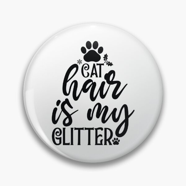 Item preview, Christmas Cat Hair Is My Glitter Quote - Festive Funny Holiday Gift designed and sold by FuzionRaptor.