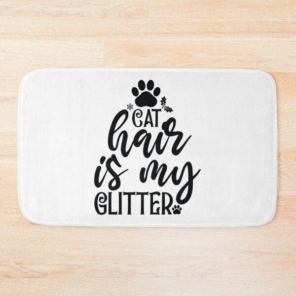 Item preview, Christmas Cat Hair Is My Glitter Quote - Festive Funny Holiday Gift designed and sold by FuzionRaptor.