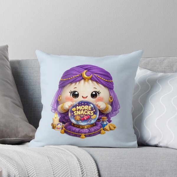 Item preview, Cute Dumpling Fortune Teller | Kawaii Food Crystal Ball "More Snacks" 3D CGI designed and sold by Moons Studio.