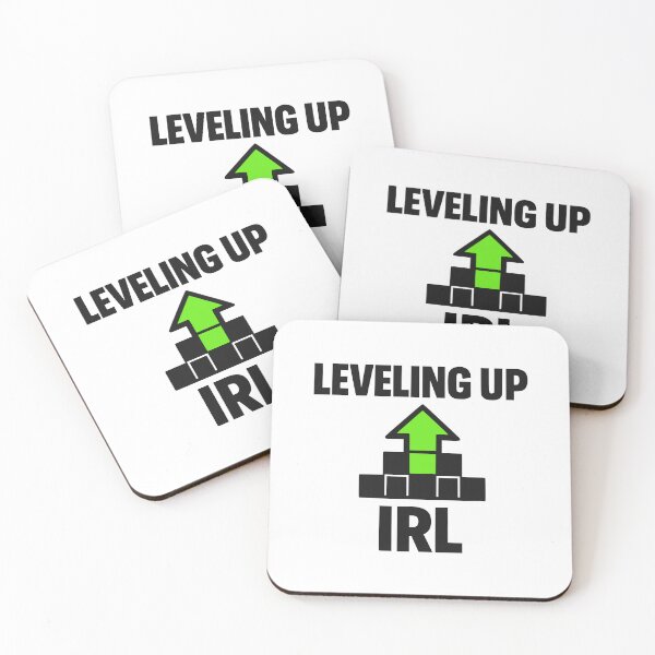 Item preview, Leveling Up IRL Retro Pixel Green Arrow designed and sold by FunFitLife Studio.