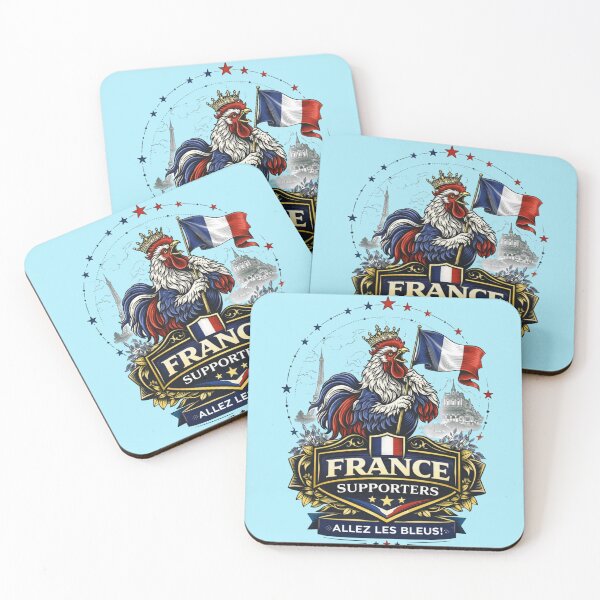 Item preview, France "ALLEZ LES BLEUS" – Ultimate French Football Supporters | World Cup 2026 Edition 2 designed and sold by Inner Flame Studio.