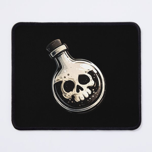 Item preview, Poison Vial Skull — Toxic Omen designed and sold by DreamMachine69.