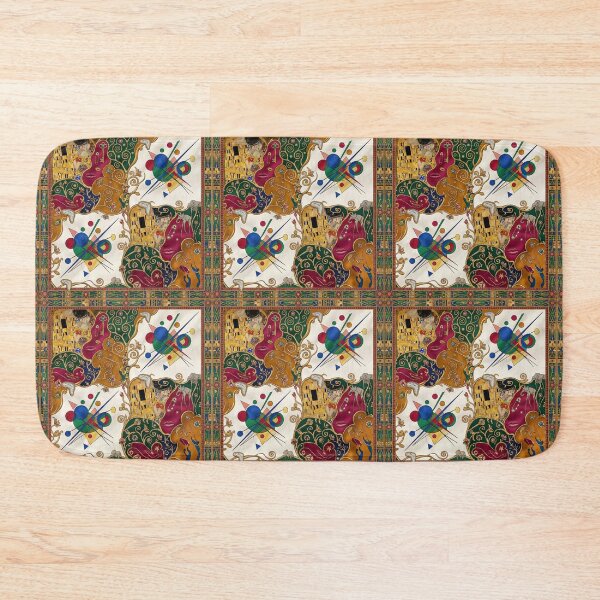 Item preview, Gold, blue, red. Abstraction. designed and sold by Natalia-Vlad.