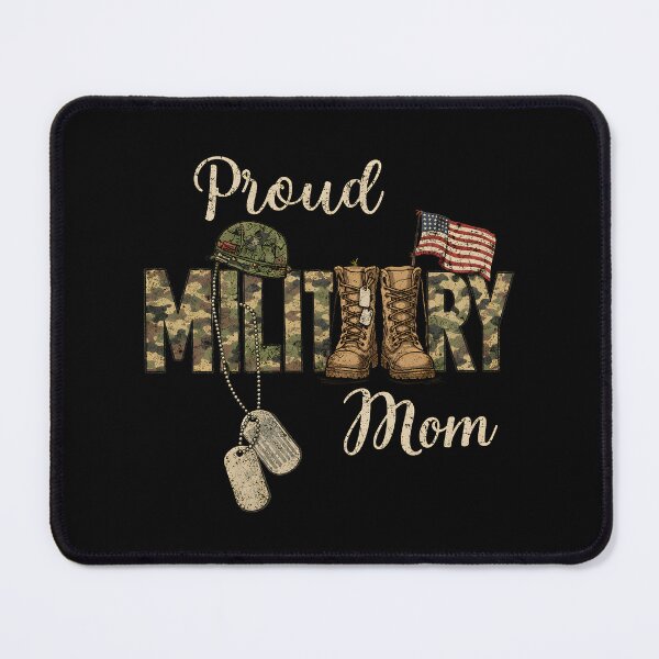 Item preview, Proud Military Mom  designed and sold by DemureArtsy.