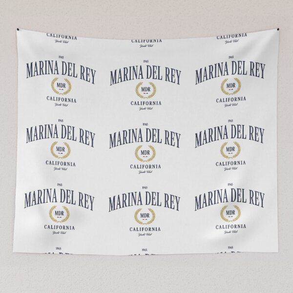 Item preview, Marina Del Rey California Yacht Club - Retro 1965 designed and sold by MWSailingClub.