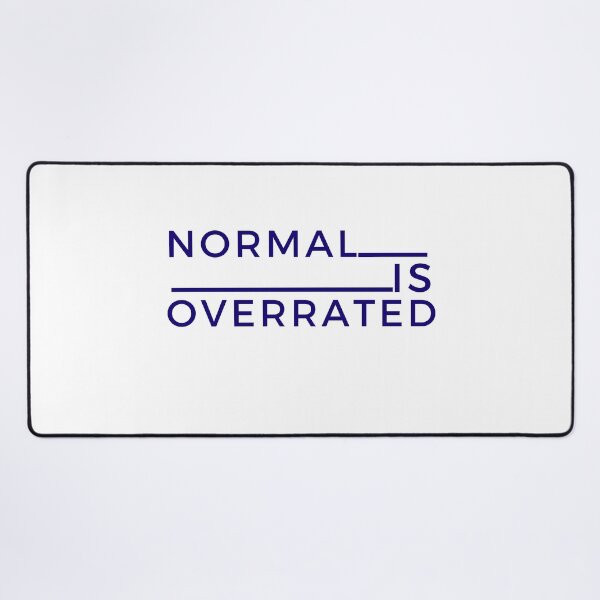 Item preview, Normal Is Overrated Minimal Streetwear Typography Neon Line Design designed and sold by CH-4TEE.