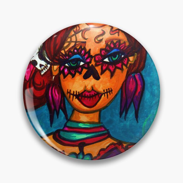 Item preview, Lady Day of the Dead designed and sold by artbyomega.