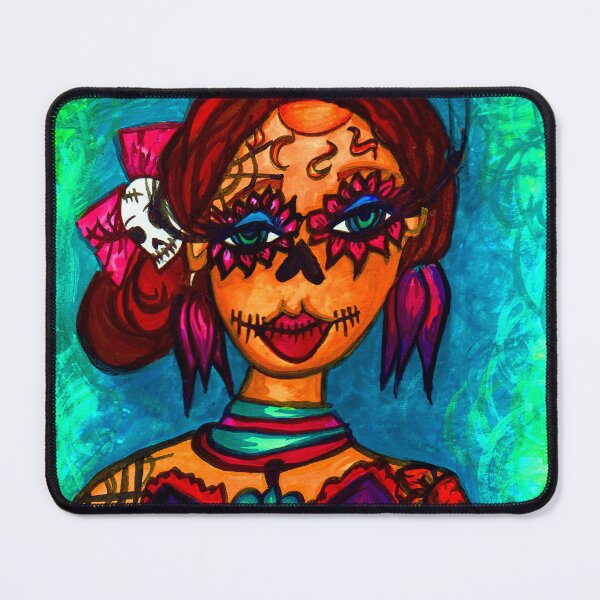 Item preview, Lady Day of the Dead designed and sold by artbyomega.