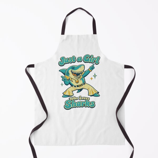 Item preview, Just a Girl Who Loves Sharks designed and sold by LuveraxArt.