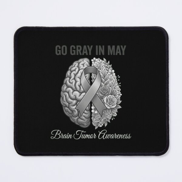 Item preview, Go Gray In May Brain Tumor Awareness Survivor Support designed and sold by SofenArt.