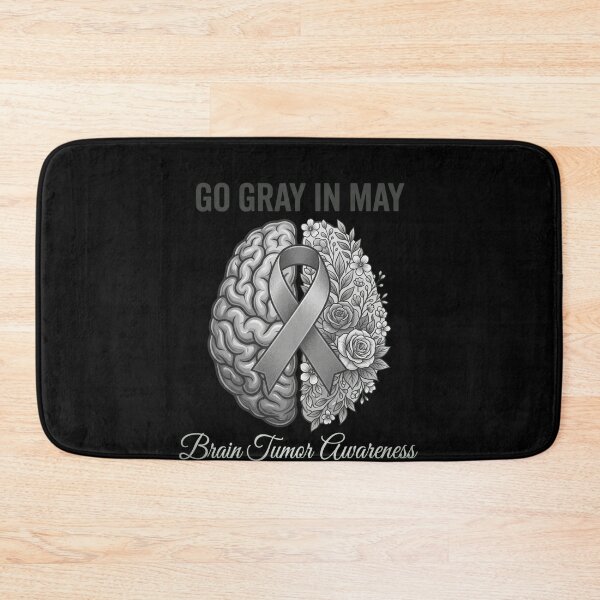 Item preview, Go Gray In May Brain Tumor Awareness Survivor Support designed and sold by SofenArt.