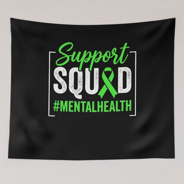 Item preview, Support Squad Mental Health Awareness Advocate designed and sold by SofenArt.
