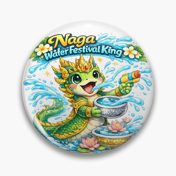 Item preview, Naga Water Festival King Pi Mai Lao Shirt designed and sold by AC Artwear.