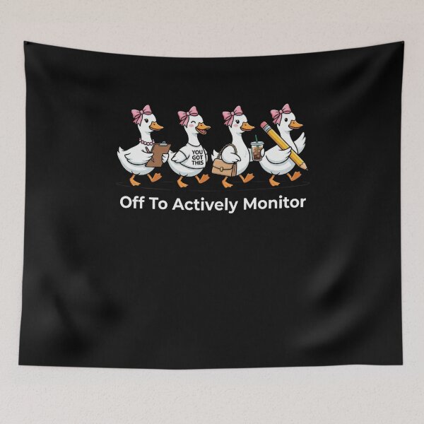 Item preview, Off To Actively Monitor Teacher Administrator Manager Supervisor designed and sold by SofenArt.