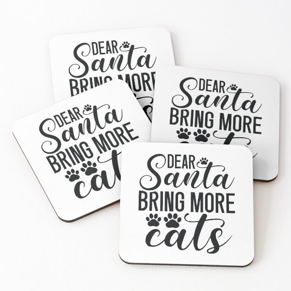 Item preview, Dear Santa Don’t Forget The Cat Funny Quote - Festive Holiday Gift designed and sold by FuzionRaptor.