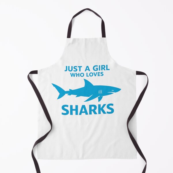 Item preview, Just a Girl Who Loves Sharks designed and sold by LuveraxArt.