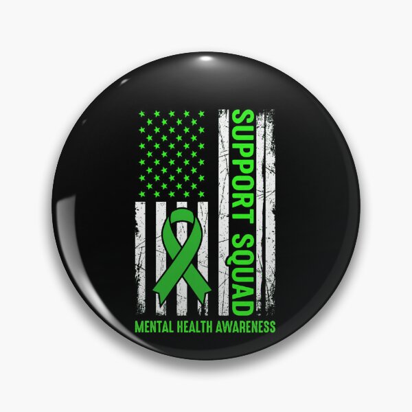 Item preview, Support Squad Mental Health Awareness American Advocate designed and sold by SofenArt.