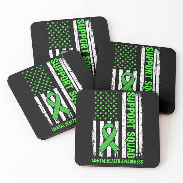 Item preview, Support Squad Mental Health Awareness American Advocate designed and sold by SofenArt.