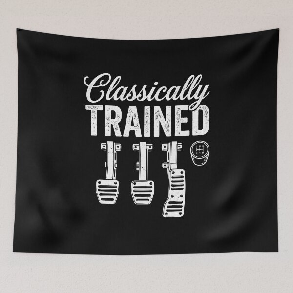Item preview, Classically Trained Manual Driving Car Enthusiast designed and sold by SofenArt.