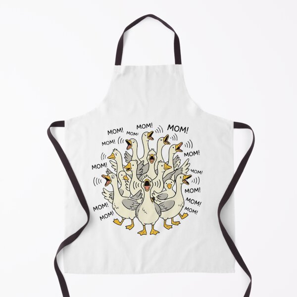 Item preview, Mom! Mom! Mom! Funny Geese Motherhood Parenting Humor designed and sold by SofenArt.