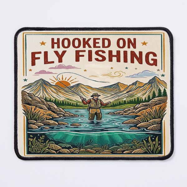 Item preview, Hooked On Fly Fishing designed and sold by Stefanrajzer.