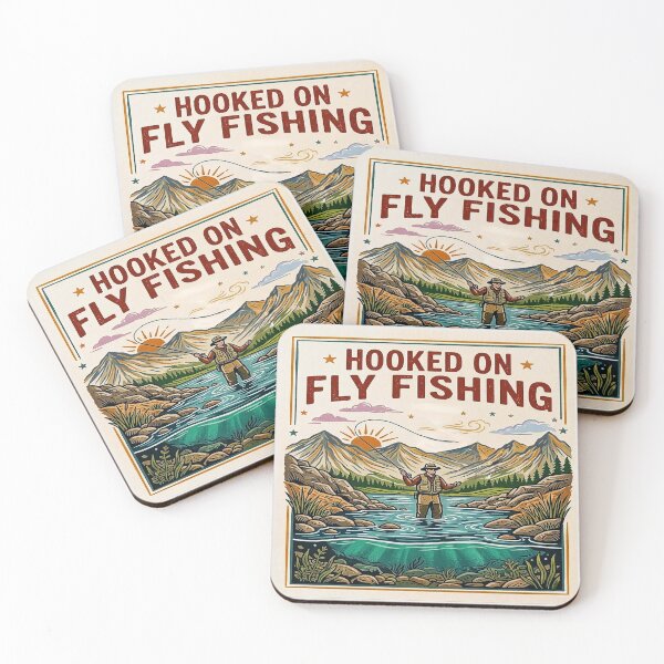 Item preview, Hooked On Fly Fishing  designed and sold by Stefanrajzer.