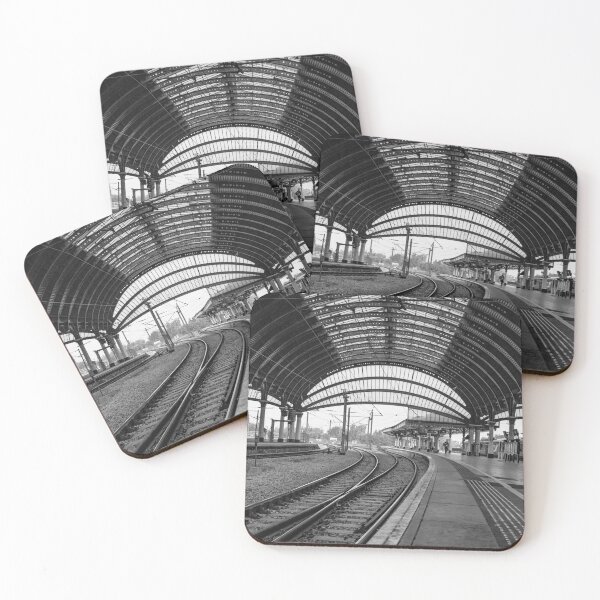 Item preview, York Train Station Black and White designed and sold by ShaneJayGB.