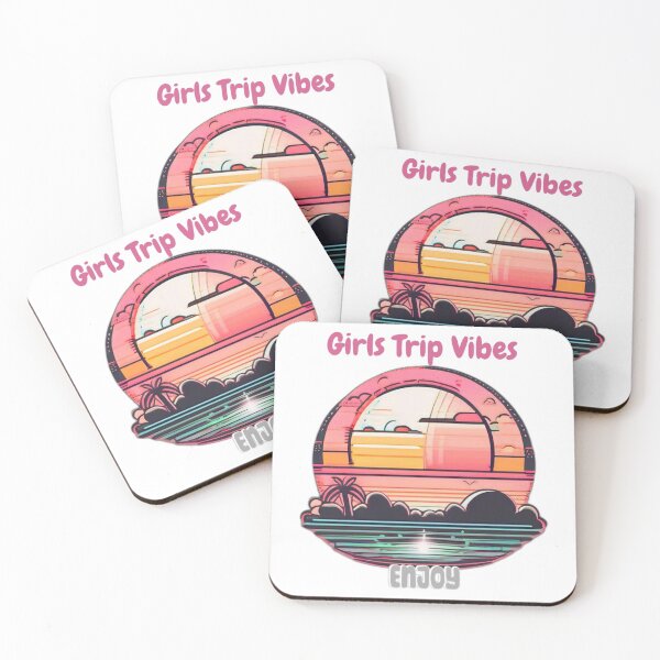 Item preview, Girls Trip Vibes – Sunset Beach Design designed and sold by Bad7Wear.