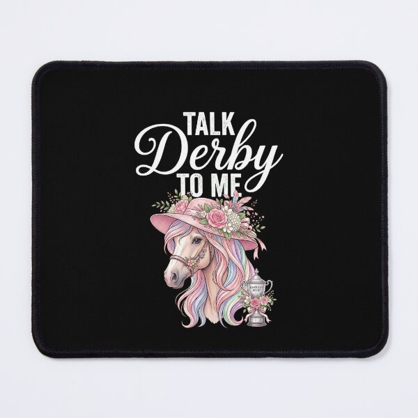 Item preview, Talk Derby To Me Horse Racing Derby Fan Equestrian Lover designed and sold by SofenArt.