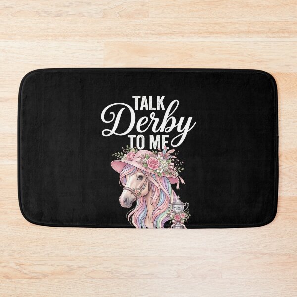 Item preview, Talk Derby To Me Horse Racing Derby Fan Equestrian Lover designed and sold by SofenArt.