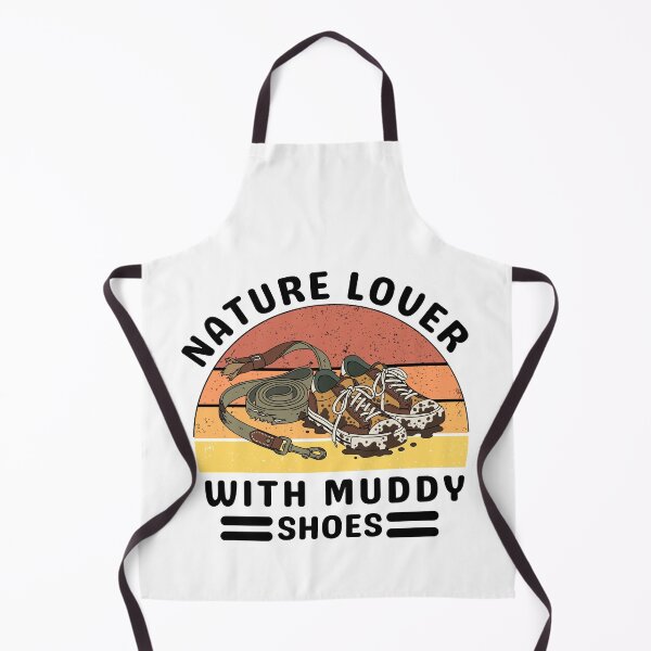 Item preview, Retro Nature Lover With Muddy Shoes and Paws Hiking Dog Lover designed and sold by waikibi ⭐⭐⭐⭐⭐.