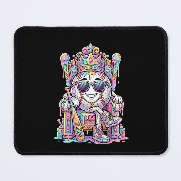 Item preview, Drippy Baseball King Player Fan designed and sold by SofenArt.