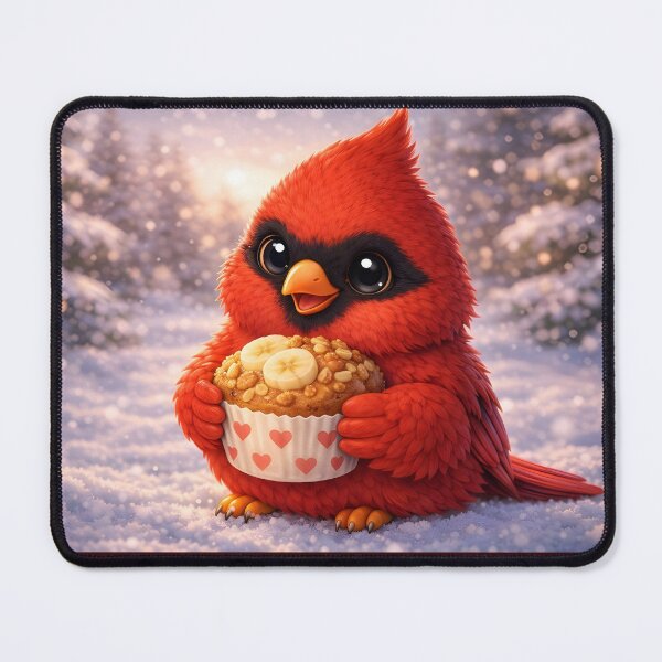 Item preview, Hungry cardinal in the snow designed and sold by Magic--nell.