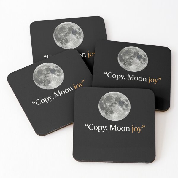 Item preview, Copy, Moon Joy Moon Lover Astronomy Stargazer Celestial designed and sold by SofenArt.