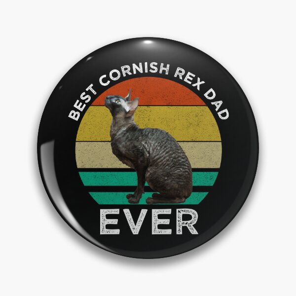 Item preview, Best Cornish Rex Dad Ever designed and sold by Cat Lady Designs.